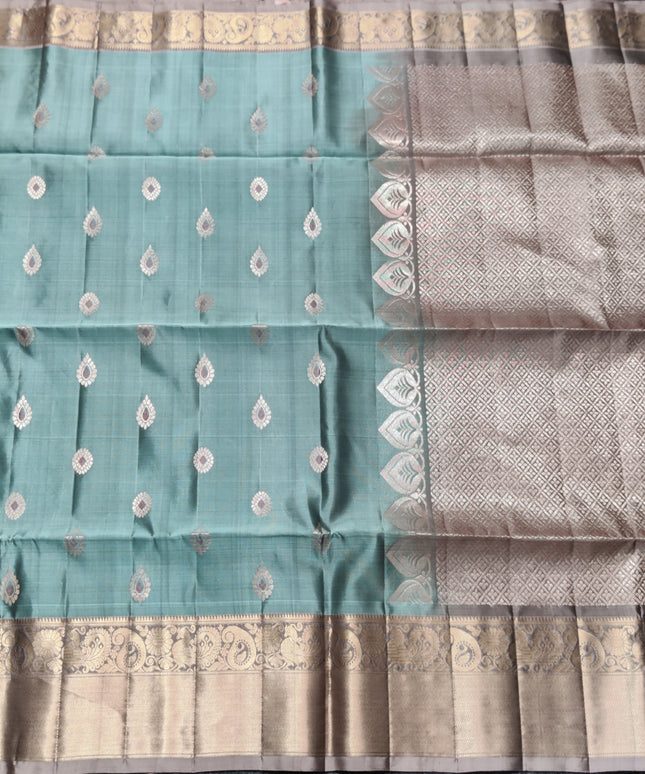 Meenakari kanchi lightweight pattu Saree - KMP304