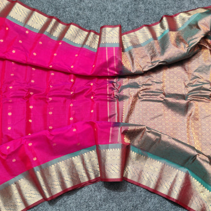 Gadwal Sico Silk Saree - GS157