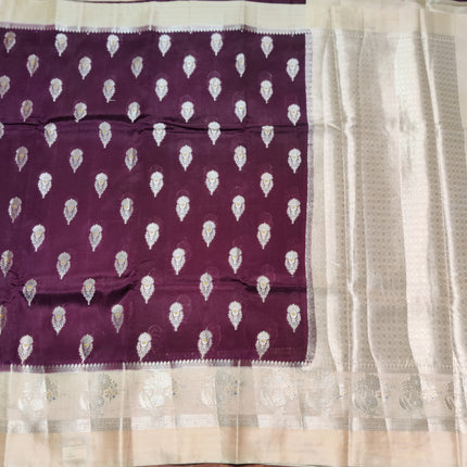 Raw mango silk saree - PRS10