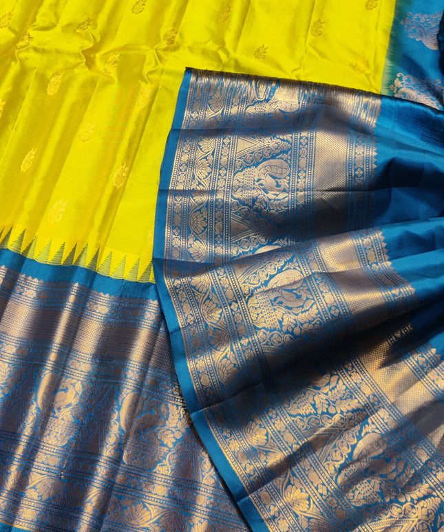 Gadwal pure silk saree - GPS80