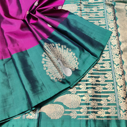 Kanchi pure soft silk Saree - KMP2053
