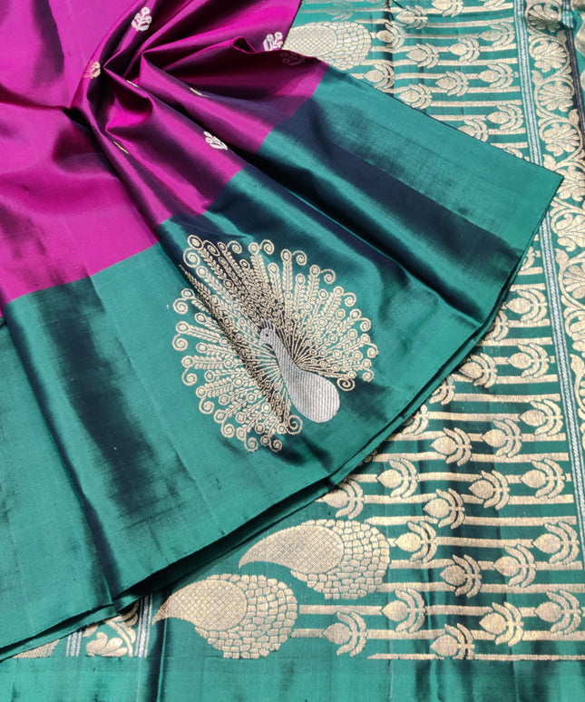 Kanchi pure soft silk Saree - KMP2053